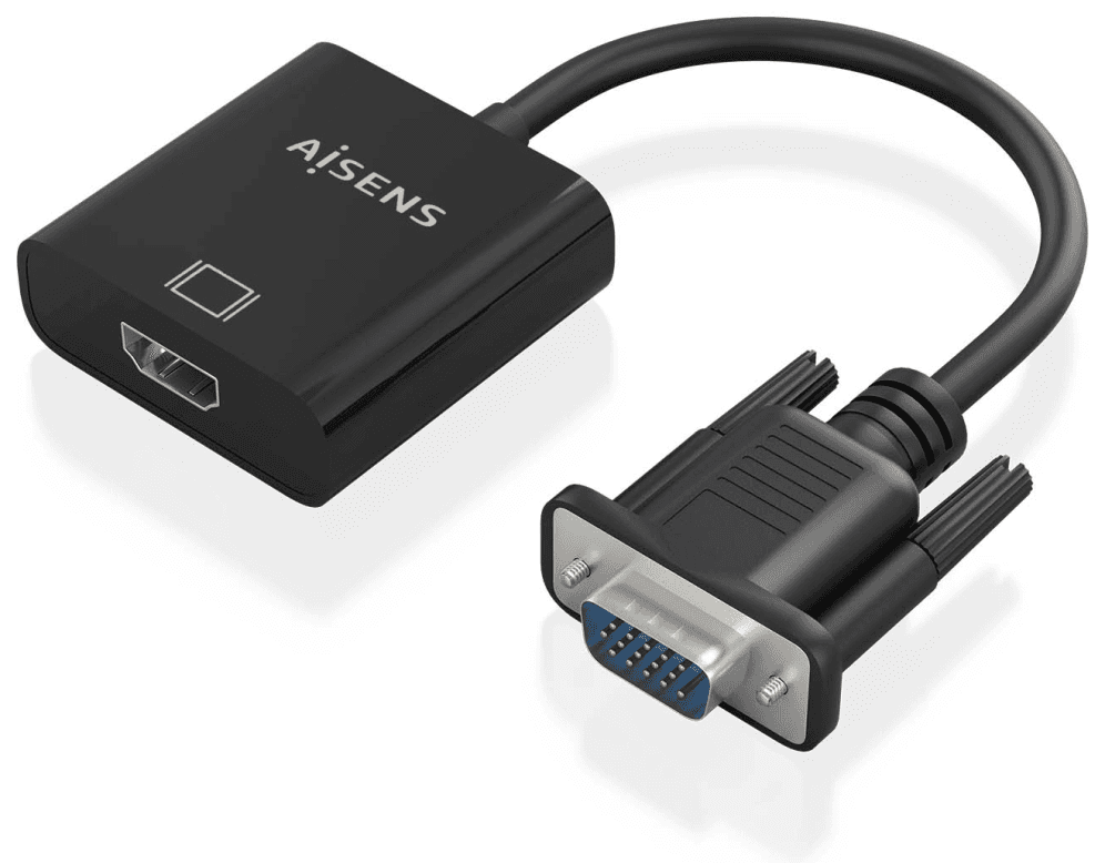 AISENS A115-0873 adaptador de cable de vídeo 0,2 m HDMI + 3.5mm + Micro-USB Type-B VGA (D-Sub)