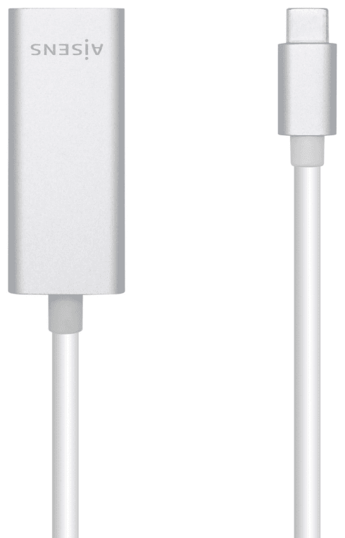 AISENS Conversor USB3.1 Gen1 USB-C A Ethernet Gigabit 10/100/1000 Mbps, 15 cm