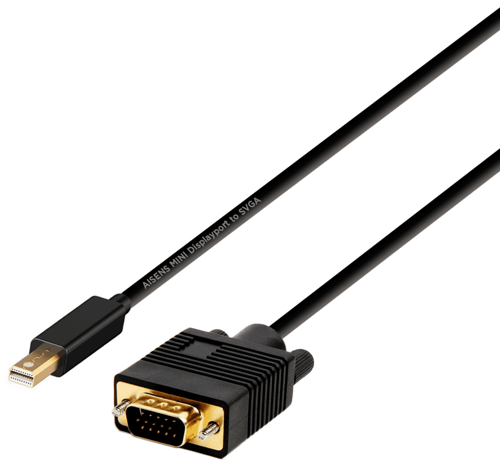 AISENS A125-0362 adaptador de cable de vídeo 2 m Mini DisplayPort