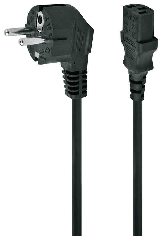 Gembird PC-186-VDE cable de transmisión Negro 1,8 m