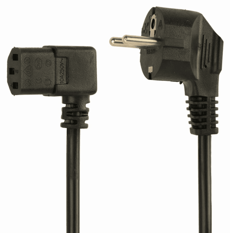 Gembird PC-186A-VDE cable de transmisión Negro 1,8 m