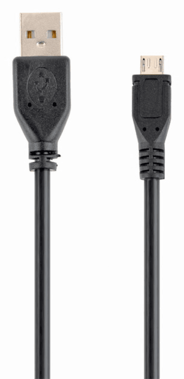 Gembird CCP-MUSB2-AMBM-0.5M cable USB USB 2.0 0,5 m USB A Micro-USB B Negro