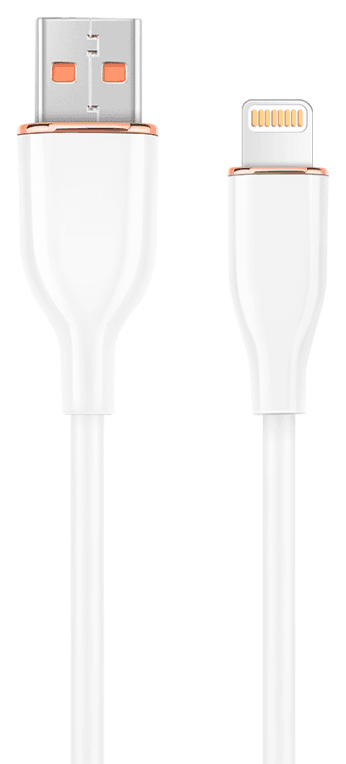 Gembird CC-USB2S-AM8PM-1.5M-W cable de conector Lightning 1,5 m Blanco