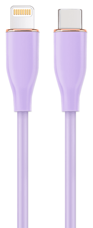 Gembird Lade- und Datenkabel 1.5 m Violett - CC-USB2S-CM8PM-1.5M-P - Digital/Daten - 1,5 m
