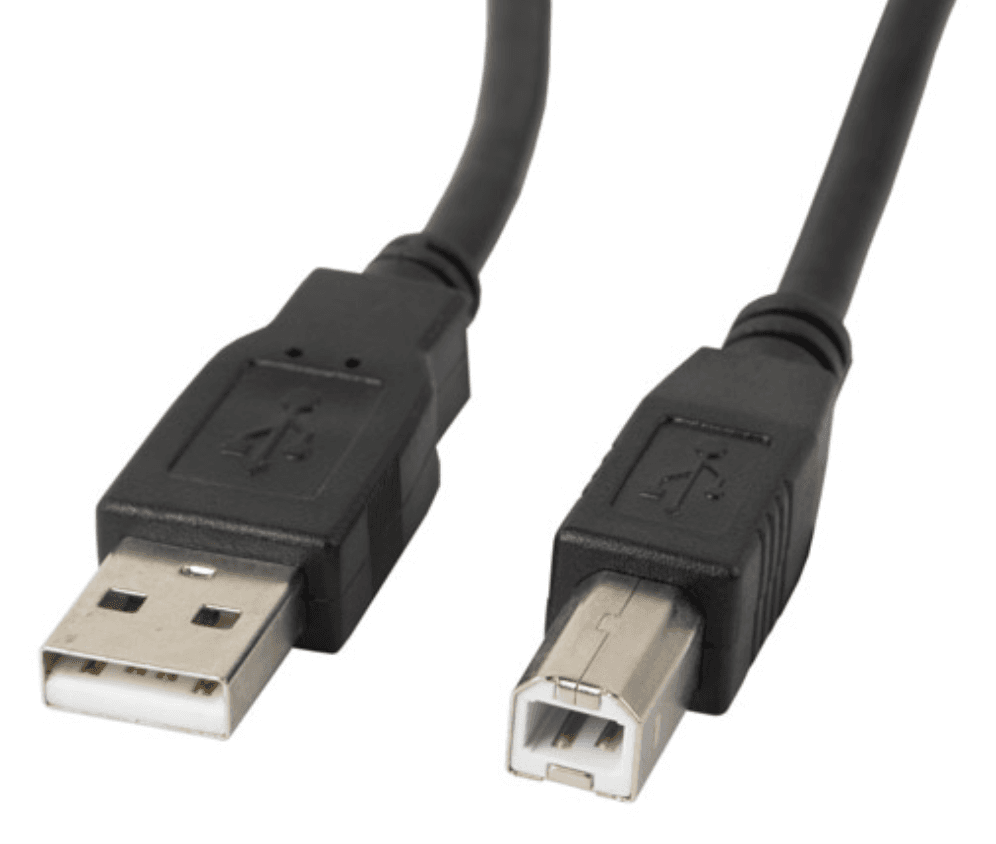 Lanberg CA-USBA-11CC-0050-BK cable USB USB 2.0 5 m USB B Negro