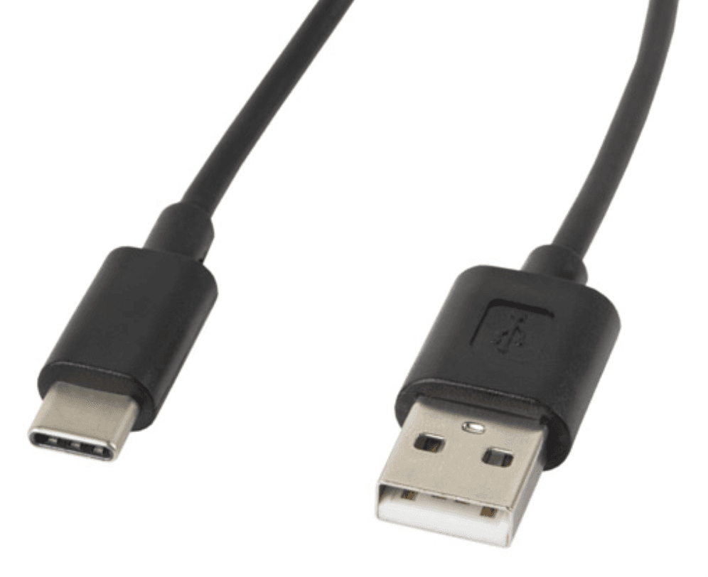 Lanberg CA-USBO-10CC-0018-BK cable USB USB 2.0 1,8 m USB A USB C Negro