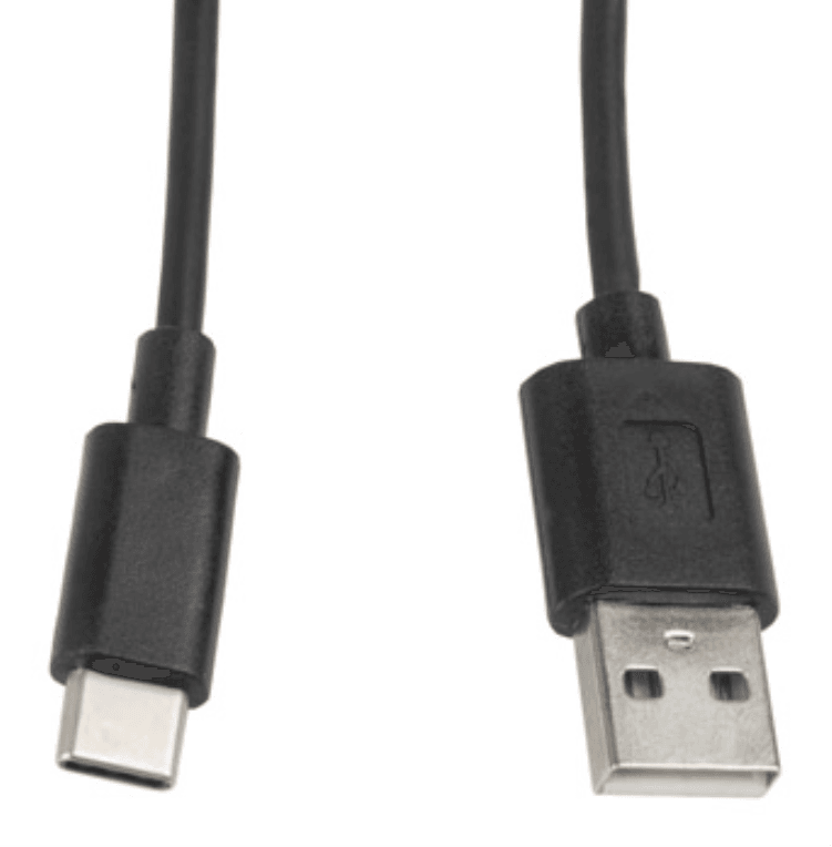 Lanberg CA-USBO-10CC-0010-BK cable USB USB 2.0 1 m USB A USB C Negro