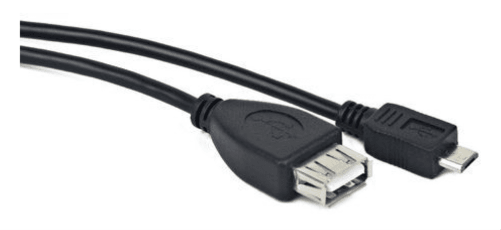 Lanberg OEM-0006 cable USB USB 2.0 0,15 m USB A Micro-USB B Negro