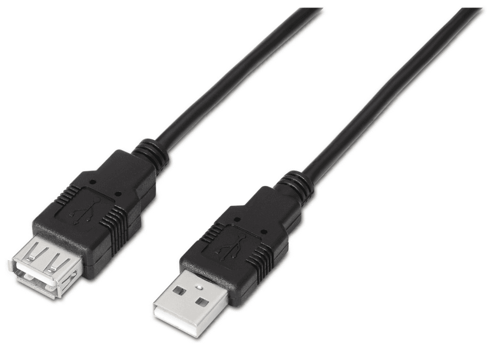 AISENS A101-0015 cable USB USB 2.0 1 m USB A Negro