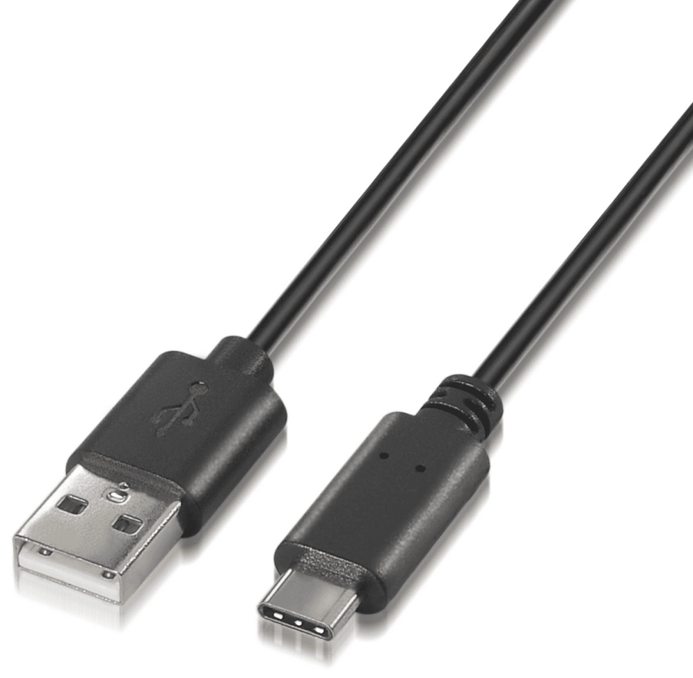 AISENS A107-0052 cable USB USB 2.0 2 m USB A USB C Negro