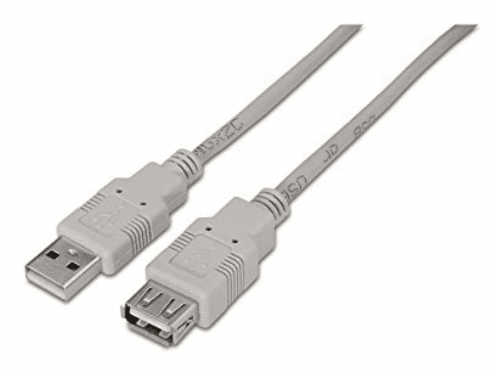 AISENS A101-0013 cable USB USB 2.0 1,8 m USB A Beige