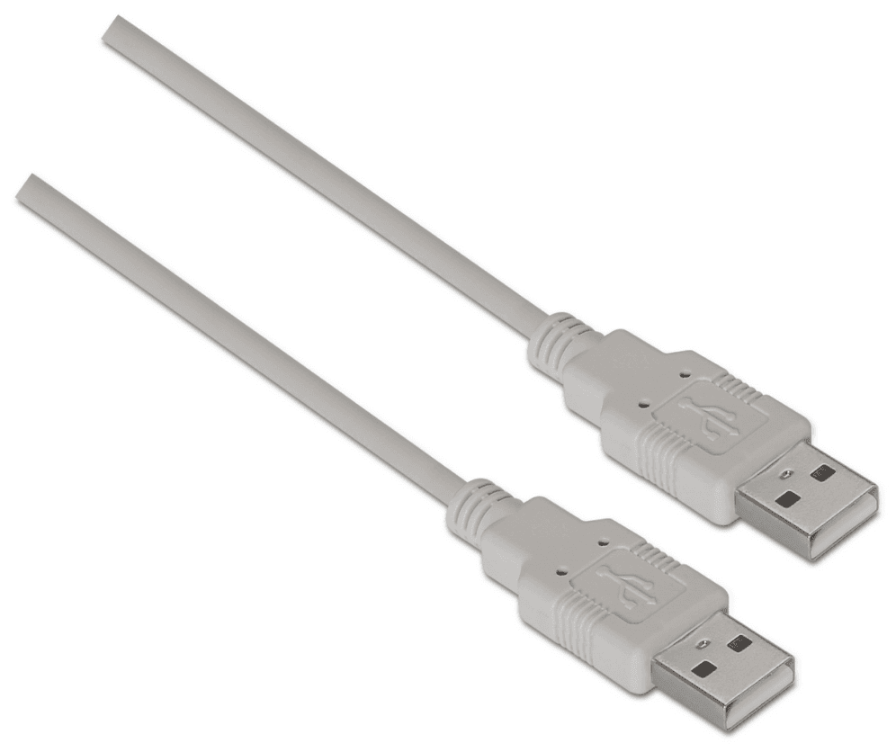 AISENS A101-0021 cable USB USB 2.0 1 m USB A Beige