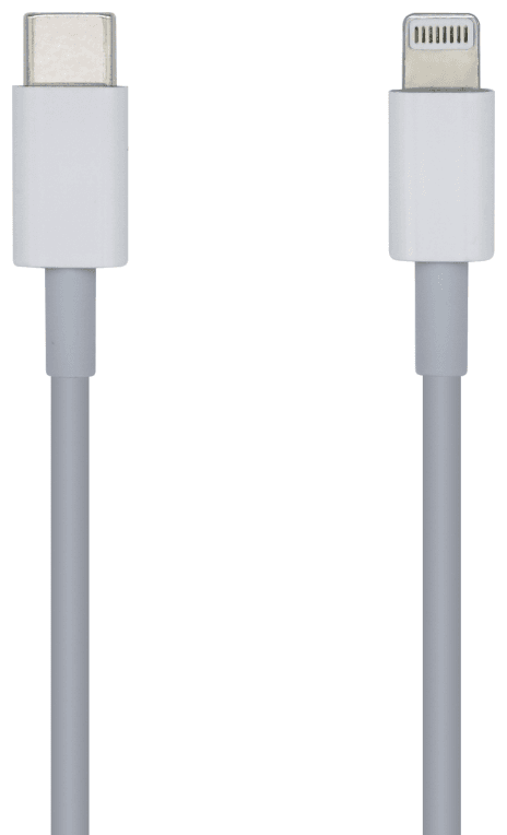 AISENS Cable USB 2.0 USB-? A Lightning PD 2A, Lightning/M-USB-?/M, Blanco, 2.0m