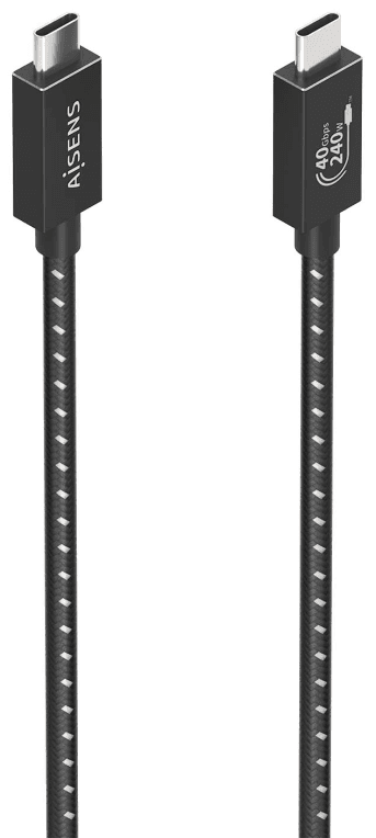AISENS A156-0866 cable USB USB4 Gen 3x2 0,5 m USB C