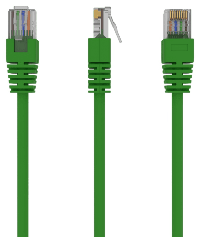 Gembird PP12-1M/G cable de red Verde Cat5e