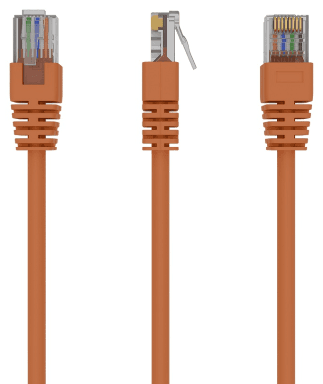 Gembird PP12-1M/O cable de red Naranja Cat5e U/UTP (UTP)