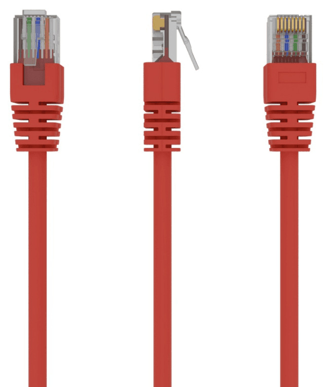 Gembird Patch Cord Cat.5e UTP 0.25m cable de red Rojo 0,25 m Cat5e U/UTP (UTP)