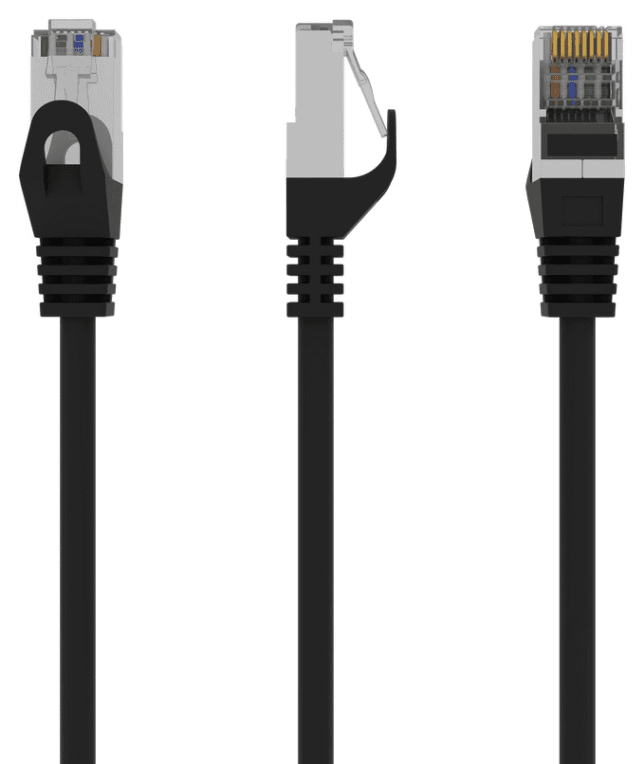 Gembird PP6-1M/BK cable de red Negro Cat6 F/UTP (FTP)