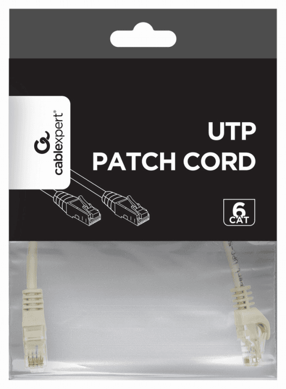 Gembird CAT6A Patchkabel Ungeschirmt 0.25m - PP6U-CU-0.25m cable de red