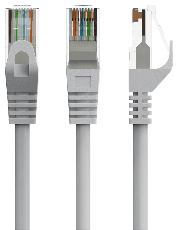 Gembird PP6U-0.25M cable de red Blanco 0,25 m Cat6 U/UTP (UTP)