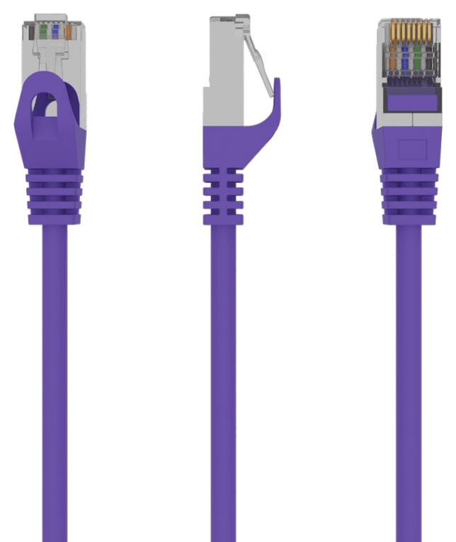 Gembird RJ45/RJ45 Cat6 0.5m cable de red Púrpura 0,5 m F/UTP (FTP)