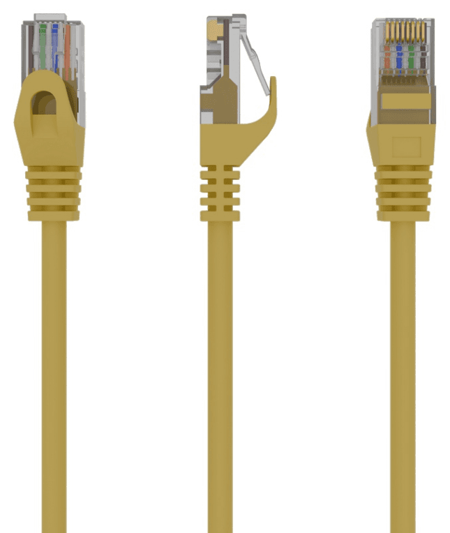 Gembird PP6U-3M cable de red Amarillo Cat6 U/UTP (UTP)