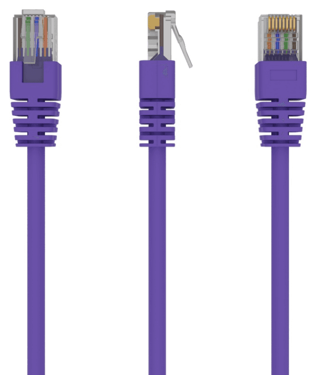 Gembird RJ45/RJ45 Cat5e 0.25m cable de red Púrpura 0,25 m U/UTP (UTP)