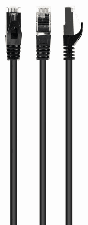 Gembird PP6A-LSZHCU-BK-1.5M cable de red Negro 1,5 m Cat6a