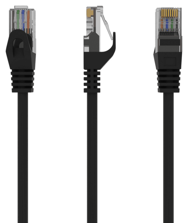 Gembird PP6U-2M/BK cable de red Negro Cat6 U/UTP (UTP)