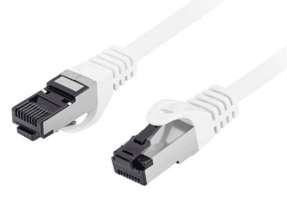 Lanberg PCF8-10CU-0050-W cable de red Blanco 0,5 m Cat8.1 S/FTP (S-STP)