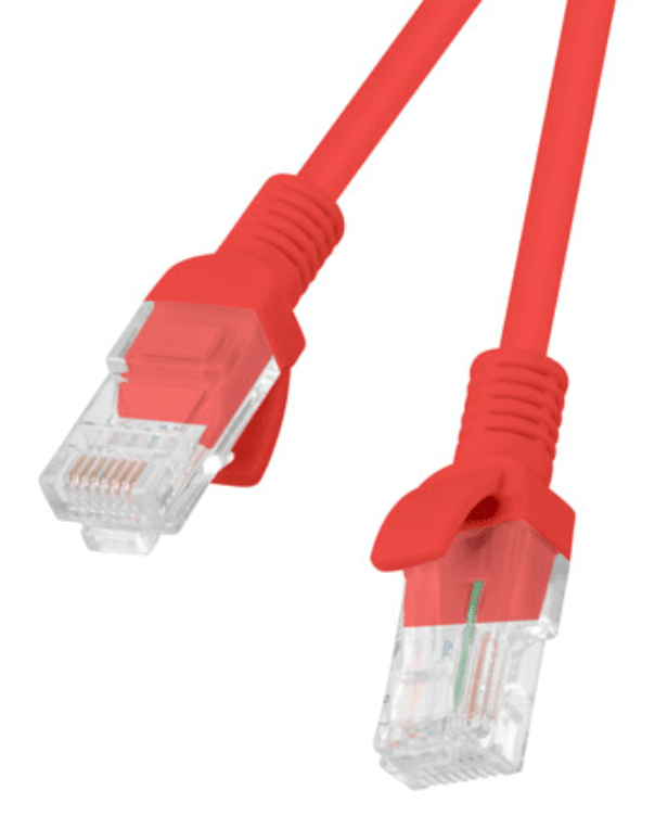 Lanberg PCU6-10CC-0300-R cable de red Rojo 3 m Cat6 U/UTP (UTP)