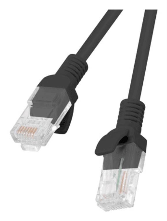 Lanberg PCU6-10CC-1500-BK cable de red Negro 15 m Cat6 U/UTP (UTP)