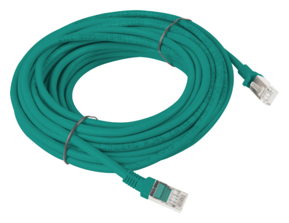 Lanberg PCU5-10CC-1000-G cable de red Verde 10 m Cat5e U/UTP (UTP)
