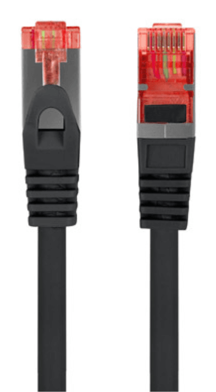 Lanberg PCF6-10CU-0050-BK cable de red Negro 0,5 m Cat6 F/UTP (FTP)