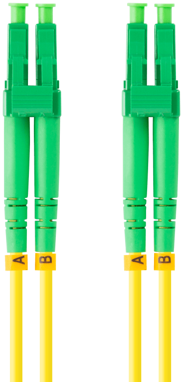 Lanberg FO-LALA-SD11-0020-YE Cable de fibra óptica e InfiniBand 2 m LC Amarillo