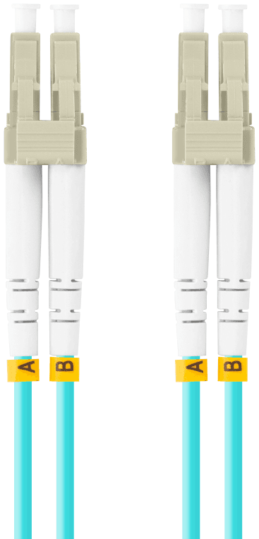 Lanberg FO-LULU-MD31-0020-TQ Cable de fibra óptica e InfiniBand 2 m LC Color aguamarina