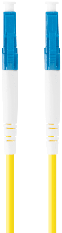 Lanberg FO-LULU-SS11-0050-YE Cable de fibra óptica e InfiniBand 5 m LC Amarillo