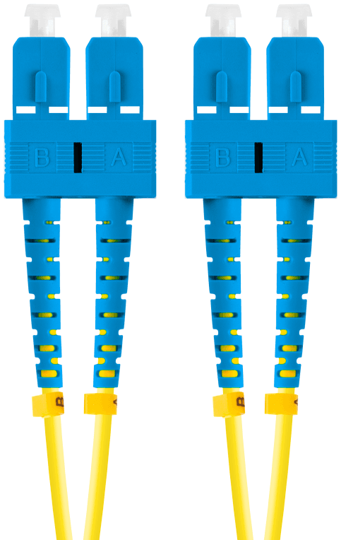 Lanberg FO-SUSU-SD11-0050-YE Cable de fibra óptica e InfiniBand 5 m SC