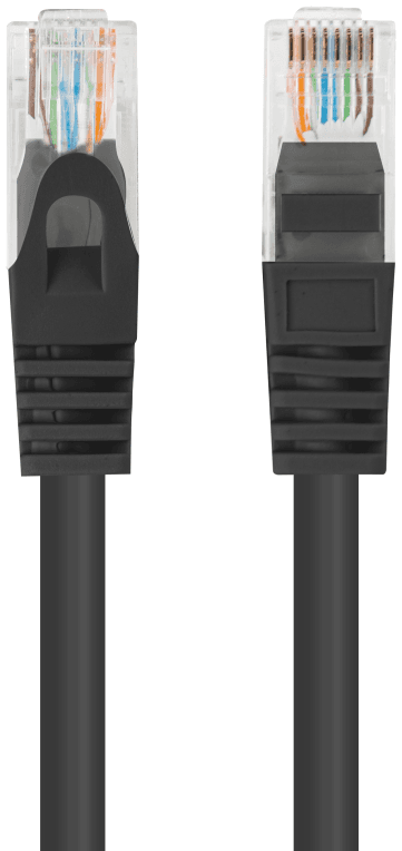 Lanberg PCU6-10CC-0750-BK cable de red Negro 7,5 m Cat6 U/UTP (UTP)