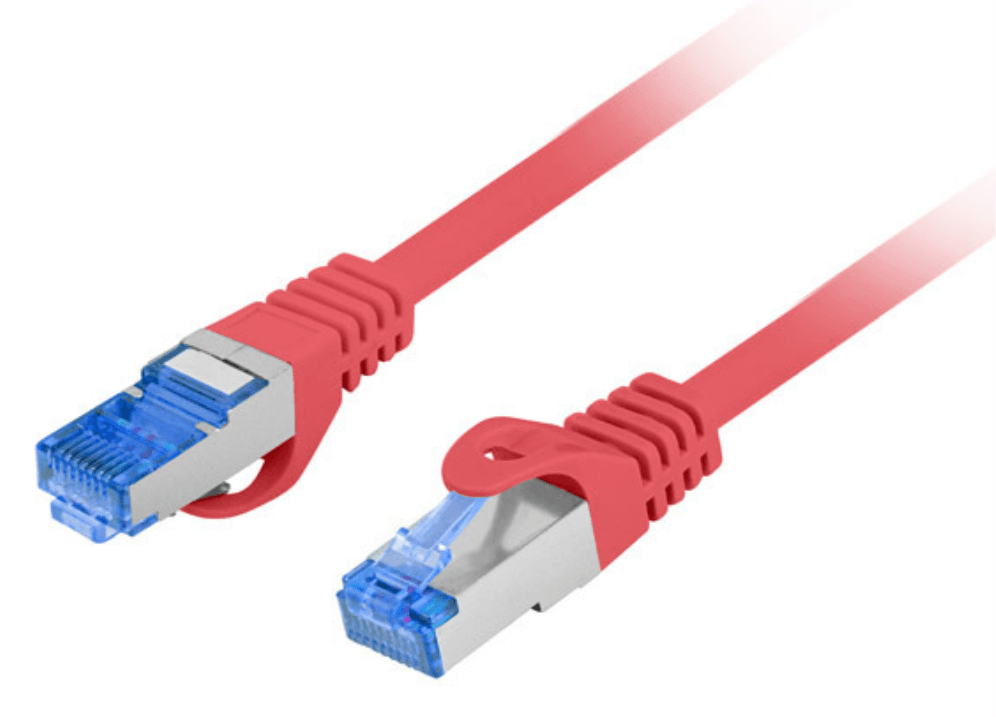 Lanberg PCF6A-10CC cable de red Rojo 3 m Cat6a S/FTP (S-STP)