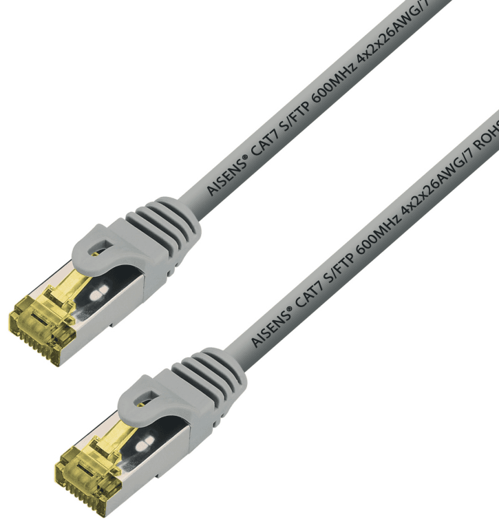 AISENS A146-0335 cable de red Gris 2 m Cat7 S/FTP (S-STP)