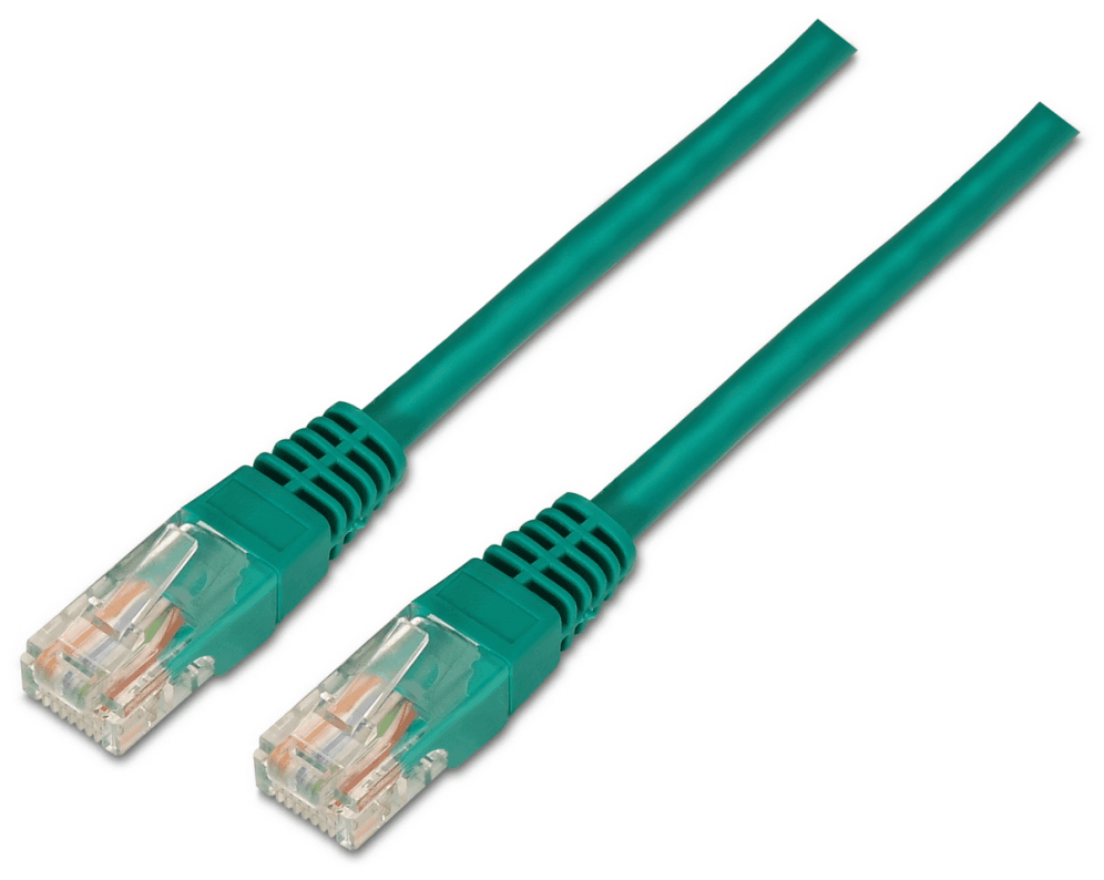 AISENS A135-0247 cable de red Verde 2 m Cat6 U/UTP (UTP)