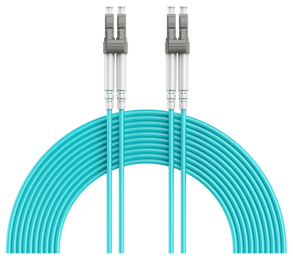 Gembird CFO-MDOM4-LC/LC-30M Cable de fibra óptica e InfiniBand LC/UPC Color aguamarina