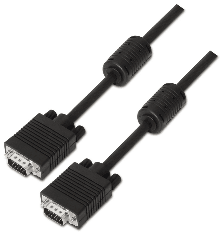 AISENS A113-0077 cable VGA 25 m VGA (D-Sub) Negro