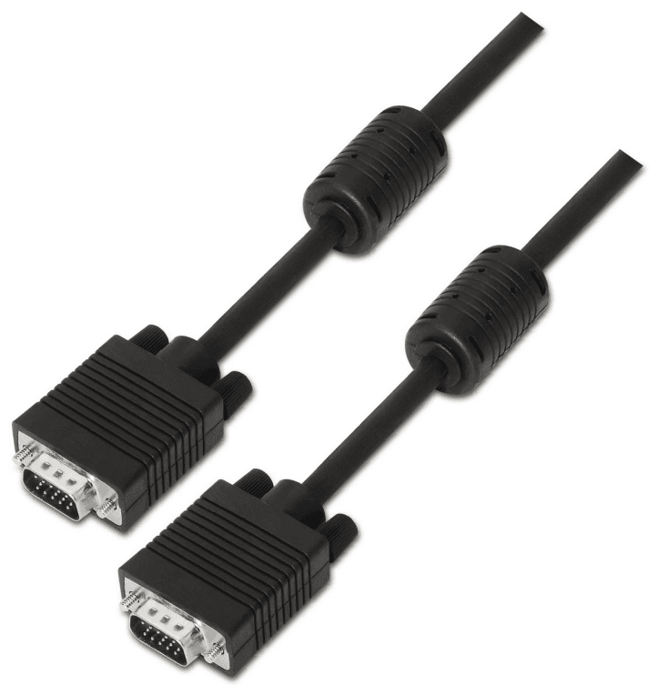 AISENS A113-0073 cable VGA 6 m VGA (D-Sub) Negro