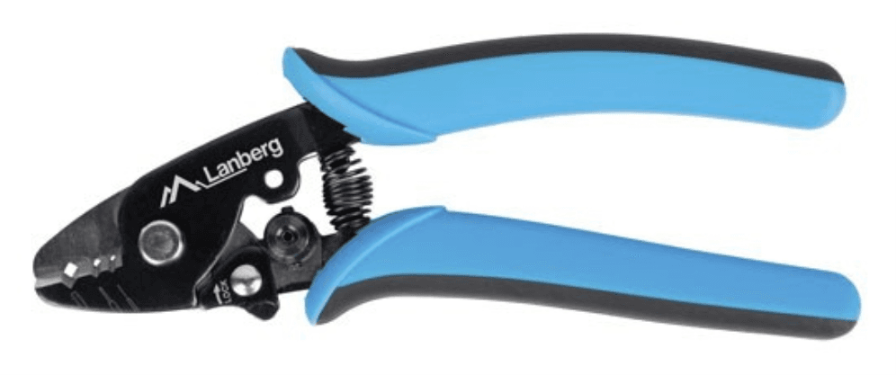 Lanberg NT-0105 pelacable Negro, Azul