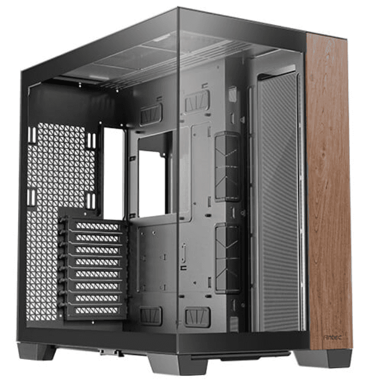 Antec C8 Wood Full Tower Negro, Madera