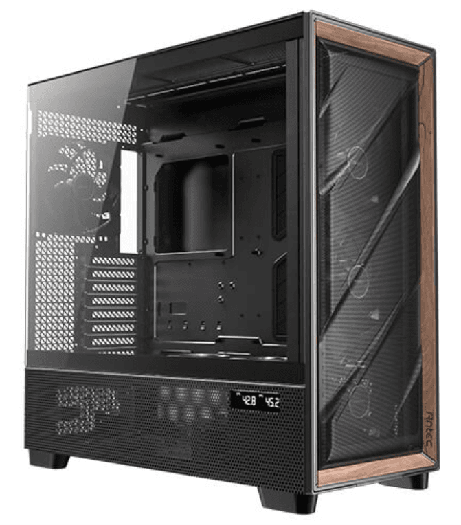Antec FLUX PRO EUV Full Tower Negro, Madera