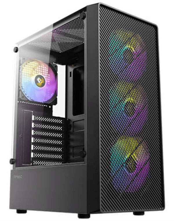 Antec 0-761345-10199-8 carcasa de ordenador Midi Tower Negro