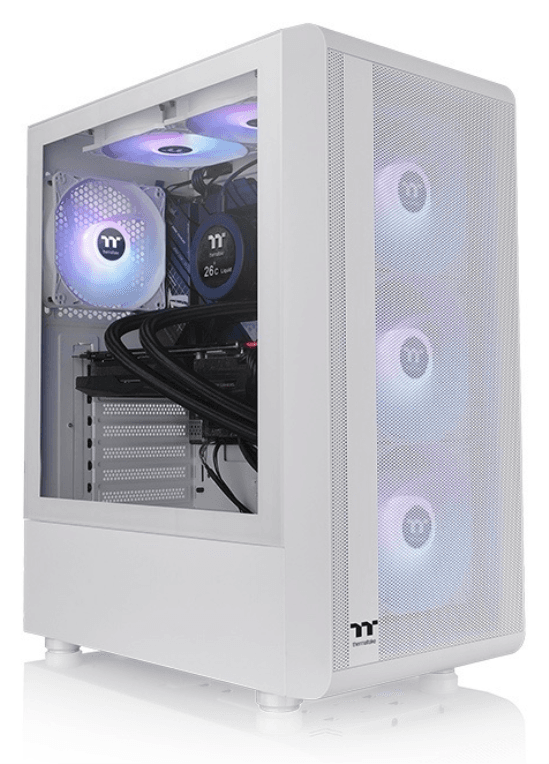 Thermaltake S200 TG ARGB Midi Tower Blanco
